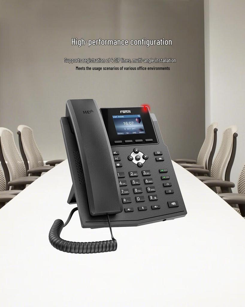 SIP VoIP IP-телефон Fanvil X3S для офисов