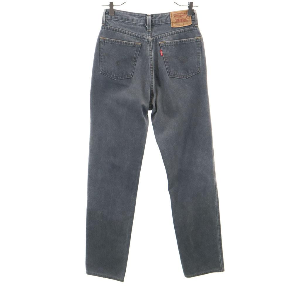 Levi's 90s W515-03 Made in Japan Black Denim Straight denim pants w29 Women Used