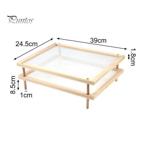 Простая сборка сушилки для пищевых продуктов Быстросохнущая древесина Легко наносится Однослойная сушилка для овощей Хозяйственные товары