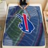 Bills Printed Flannel Blanket, soft throw for bedroom sofa, washable, fan merchandise, great gift.
