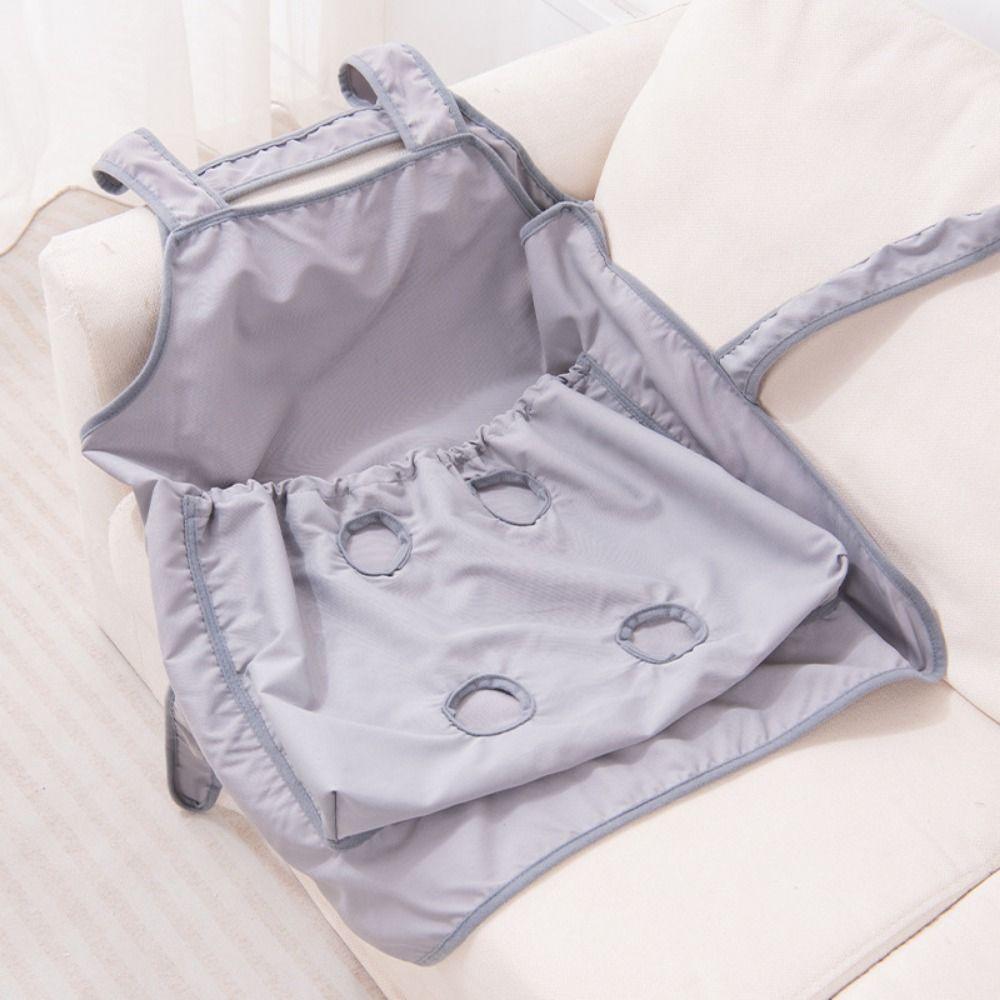 Breathable Mesh Pet Carrier Apron Adjustable Cat Holding Apron Pet Grooming Smock  Pet Training