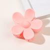 Большие заколки-крабы с цветком для женщин, модные заколки-крабы для волос для девочек, матовые шпильки, милые головные уборы, заколки, аксессуары для волос