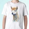 Детская футболка с ламой для мальчиков Llama tee альпака топ смешной подарок с животным s s детские размеры для малышей
