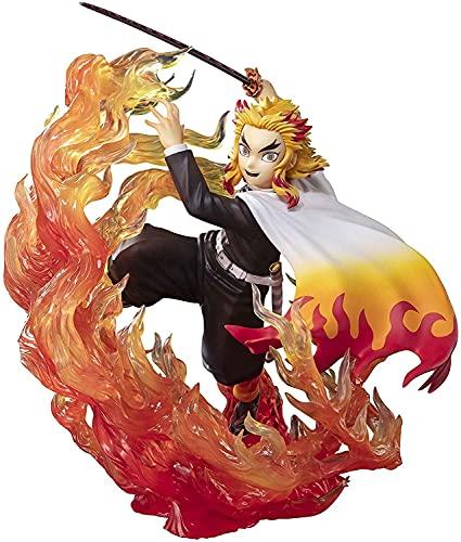 TAMASHII NATIONS Фигурки ZERO Demon Slayer: Кимэцу-но Яиба Ренгоку Андзюро Огненное дыхание Приблизительно. 180 мм ПВХ/АБС окрашенная полная фигура