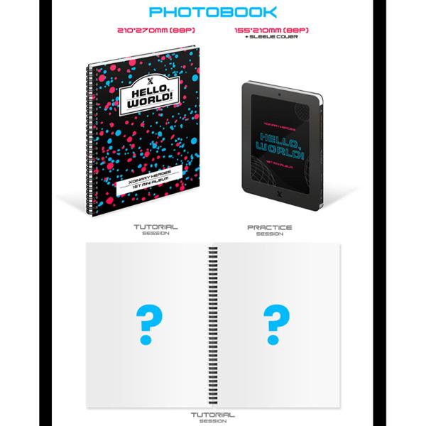 Xdinary Heroes 1-й мини-альбом Привет, мир (Учебная версия, Практикационная версия, )