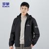 ROMON Men's Hooded Casual Jacket
