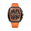 Men's Waterproof Luminous Running Alarm Clock Watch