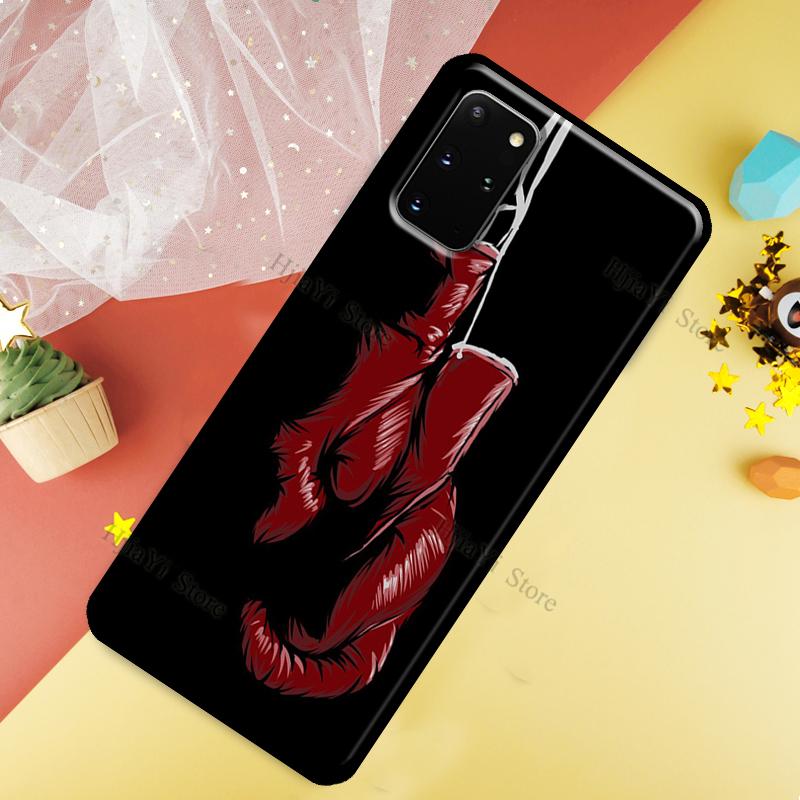 Чехол-боксерские перчатки для Samsung Galaxy S21 Ultra S22 S20 FE Note 20 Ultra Note10 S8 S9 S10 Plus Coque