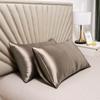 2Pcs Pillowcase Pillow Cover Satin Hair Beauty Pillowcase Comfortable Pillow Case Home Decor Pillow Covers Cushions Home Decor