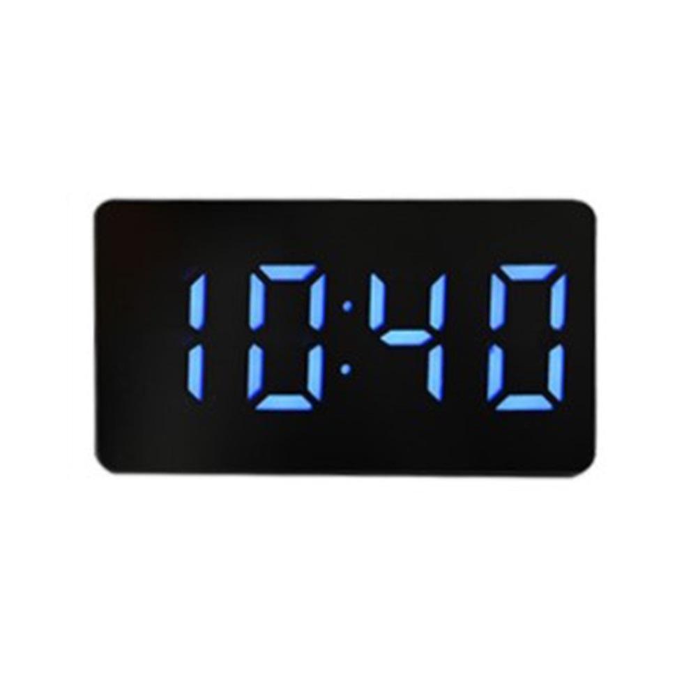 Светодиодный цифровой будильник, ночник, термометр, дисплей, зеркальная лампа, будильник с зарядкой через USB