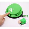 Collapsible Pet Silicone Dog Food Water Bowl Outdoor Camping Travel Portable Supplies Dishes with Carabiner Pet Supplies Cat and Dog Universal Basin