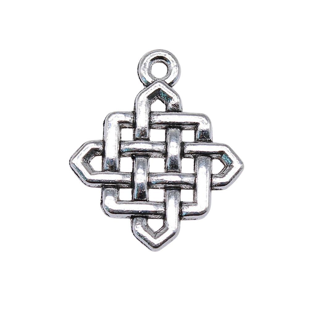 Подвески-Китайские Узлы Античный Сплав Подвески Для Традиционных Счастливых Украшений