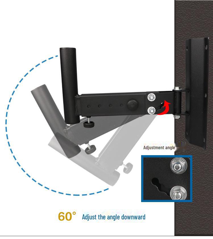 Профессиональная настенная акустическая стойка для сценических или караоке-аудиосистем