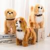 Plush Electric Toy Dog: Walking, Barking, Tail-Wagging, and Music with Induction Feature