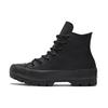 Chuck Taylor All Star Lugged Canvas Fashion Versatile High Top Lifestyle Casual Shoes Women Sneaker Midnight-Black 573064C