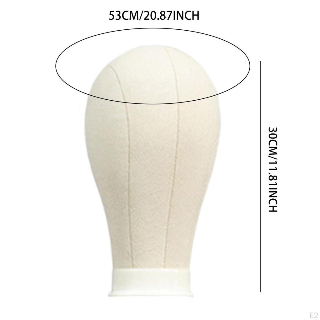 Mannequin Head Model Wig Display Holder Convenient Hat for Shopping Mall