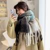 DUTRIEUX Winter Solid Brushed Warm Scarf