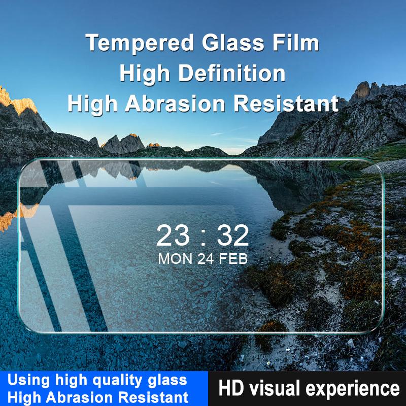 IMAK H Series For iPhone 15 Plus Phone Screen Protector Explosion-proof HD Clarity Tempered Glass Film