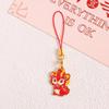 Zodiac Dragon Year Phone Charm Chinese Dragon Phone Lanyard  Festival Decoration