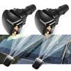 Universal Car Windshield Wiper Fan Nozzle Windscreen Washer Jet Nozzles Water Fan Spout Cover Washer Outlet Wiper Accessories