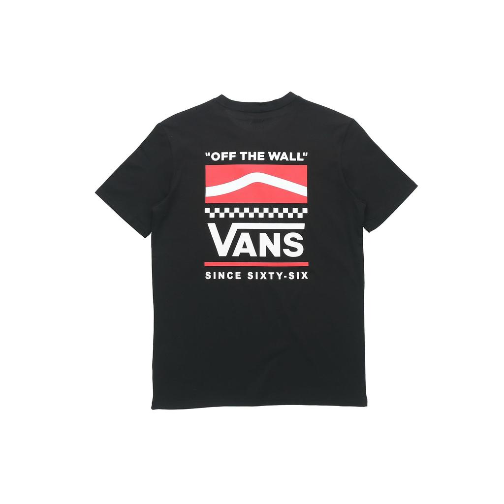 Vans Casual Sports Round Neck Short Sleeve T-Shirt Women Tops Black VN0A4MMXBLK