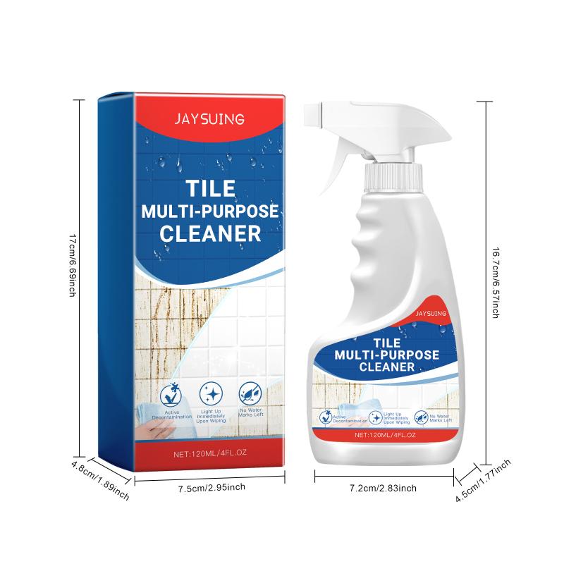 All Purpose Ceramic Tile Cleaner Floor Wall Polish  Remover for Bathroom Kitchen Toilet Cleaning
