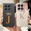 Для Xiaomi Mi 14T Pro Милая Корона Буквы Чехол Мягкий Силикон Ударопрочный Чехол для Телефона Для Xiaomi 14T Pro Mi14T 5G Оболочка 6.67'' Сумки