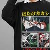 Naruto Anime Sweatshirt Kakashi Sweater Rin Obito Sweat Minato Unisex Pullover