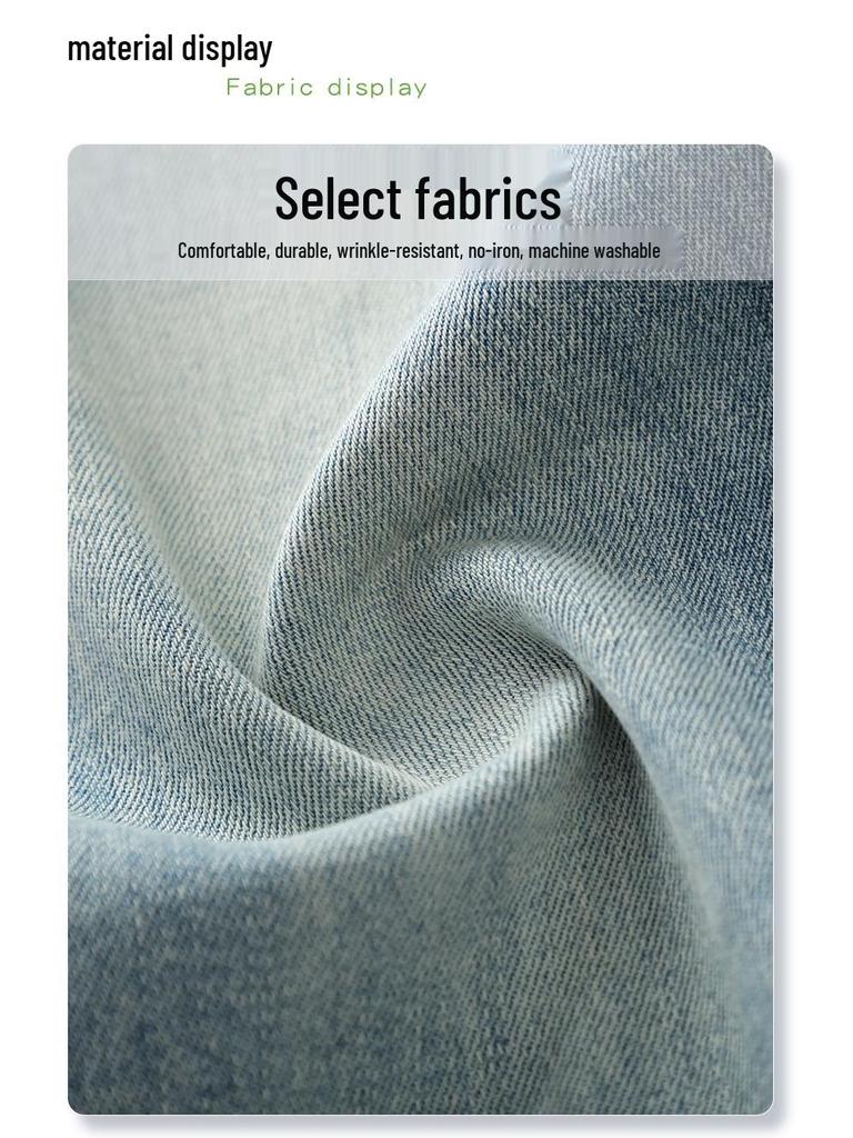 Женские джинсы клеш с завышенной талией, облегающие, укороченные до щиколотки, светлого цвета с эффектом потертости, 2024