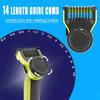 1-2 шт. Подходит для бритвы Philips Oneblade Маленький нож Направляющая расческа Стрижка 14 регулируемых длин Аксессуары Нож для стрижки волос в носу