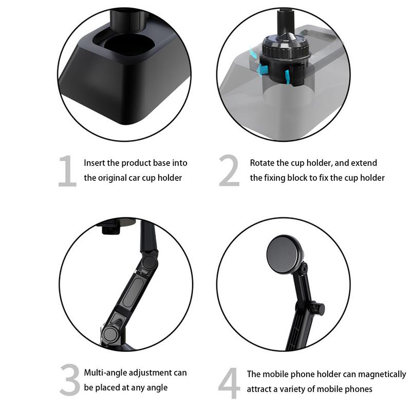 Автомобильный держатель для стакана, крепление для телефона, держатель для сотового телефона, автомобильный держатель для телефона, держатель для стакана, автомобильные аксессуары для автомобилей, грузовиков