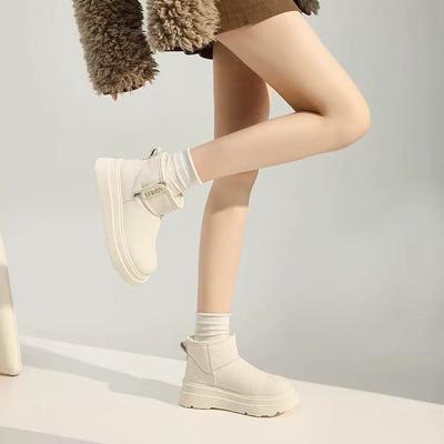 Западные ковбойские сапоги, сапоги-чулки, женские новые тонкие сапоги с замшевым голенищем, длинные сапоги, большие сапоги-штаны