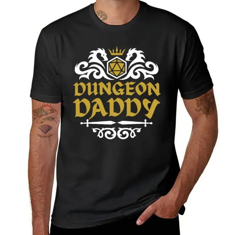 DND DAD DUNGEON DADDY Dnd Fathers Day D&D T-shirt Harajuku Move Tshirt Funny Aactivity Competit