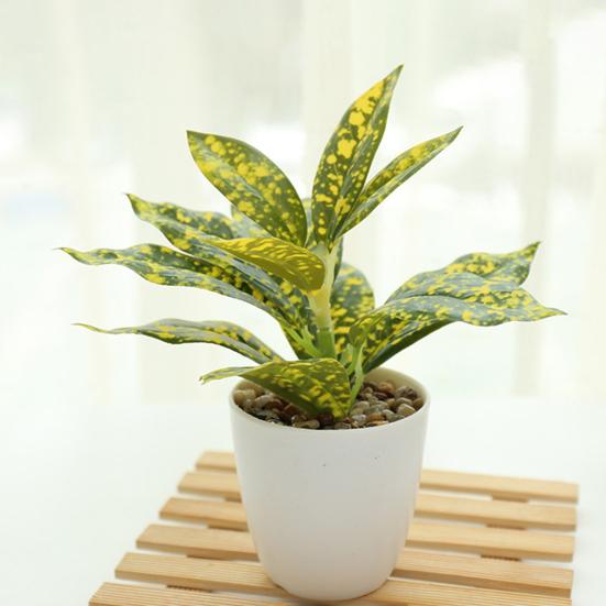 Искусственный горшок, не выцветает, зеленый, яркий, долговечный, не увядает, имитация растения, свадебное украшение