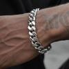 Men's Hip-Hop Cuban Chain Bracelet - Cool Titanium Steel Jewelry
