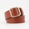 Women's Korean Style Fashion Belt with Square Buckle