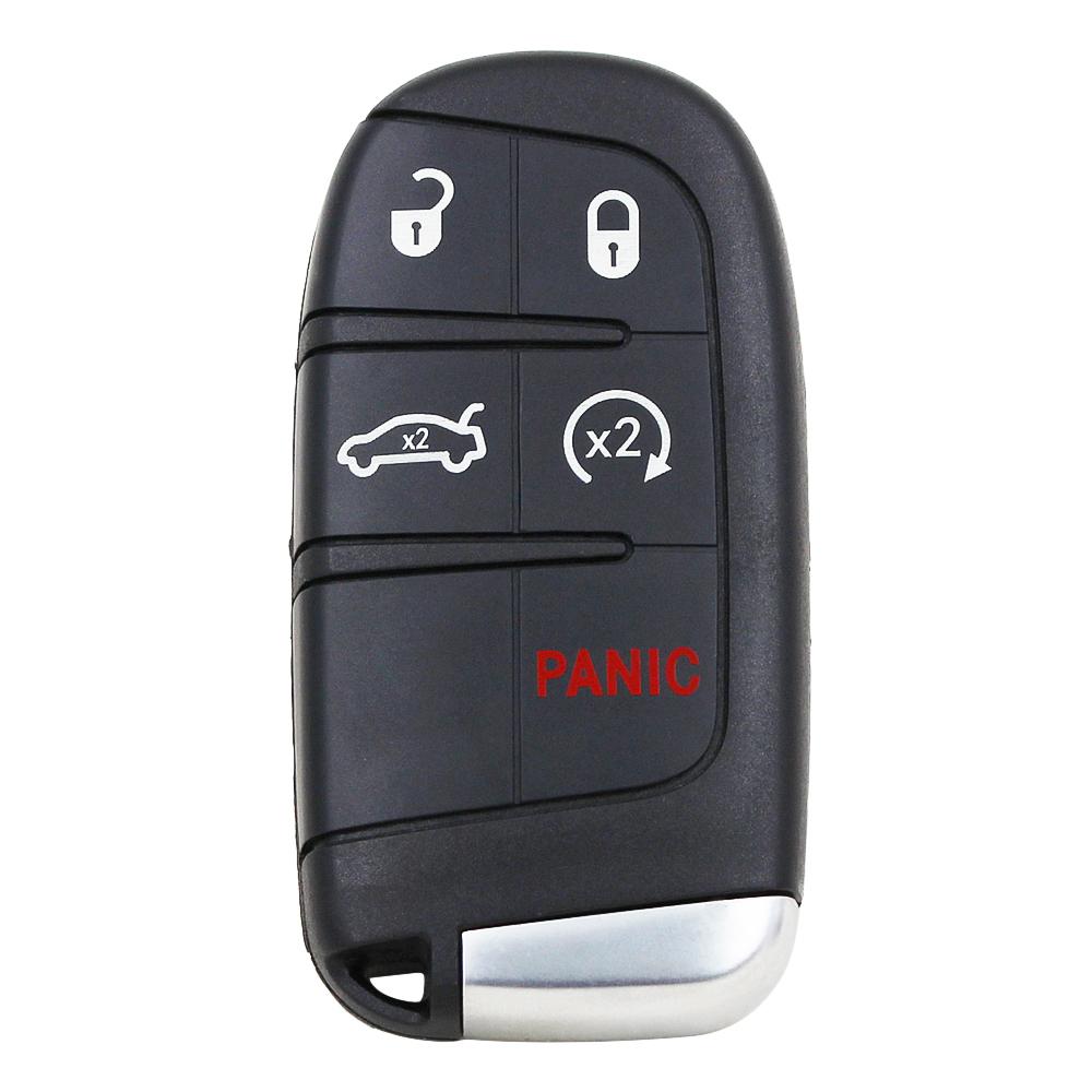 YOUBBA Smart Remote Key Shell For Jeep Renegade Compass Cherokee Dodge Ram 1500 Journey Charger Challenger Chrysler 1500 2/3/4/5