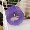 3-level hamster/rat/rodent cage with tunnel, water bottle, wheel, small house, and ladders. Dimensions: 59L x 36W x 47H cm