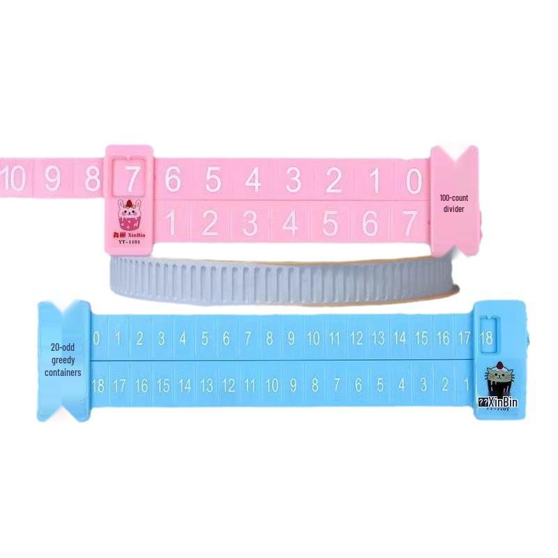 Линейка для математики в детском саду: Сложение и вычитание в пределах 20, Устный счет и Разложение чисел