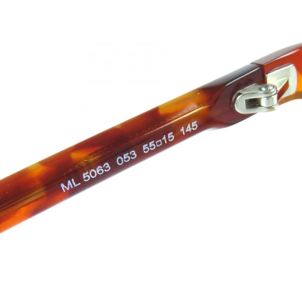 Pristine MONCLER Glasses Tortoiseshell pattern tricolor accent Brown ML5063 053 Used