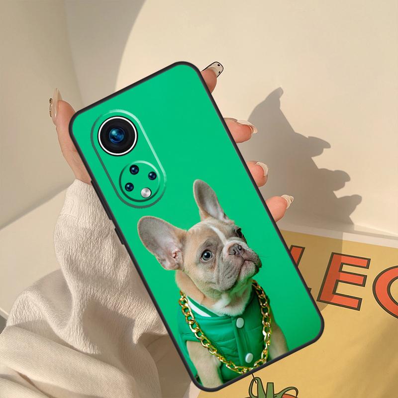 Чехол для собаки французский бульдог для Honor Magic 5 6 7 8 Pro Чехол для Honor 400 200 Lite 50 70 90 X8a X8b X9a X9b X9c