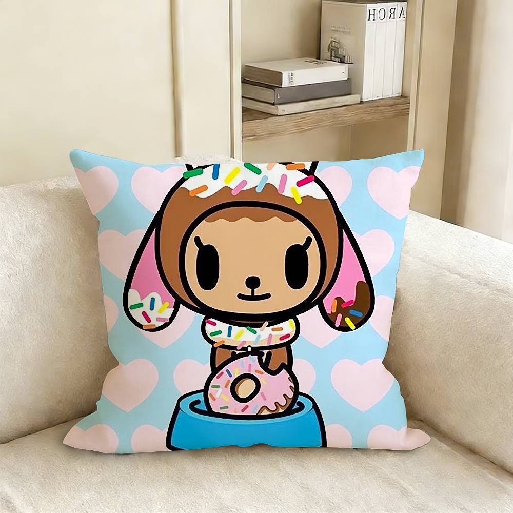 Japan TTokidokis Pillow Cover Sofa Cushion Cover Home Room Decoration Children Gift