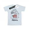 Girls Moana Sketch Cotton T-Shirt