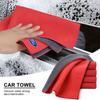 Plush Car Cleaning Towel Wipe Dry Cloth Absorb No Shed Lint Car Tools For Fiesta Ranger Focus Kuga Mustang S-MAX Transit Mondeo Esco