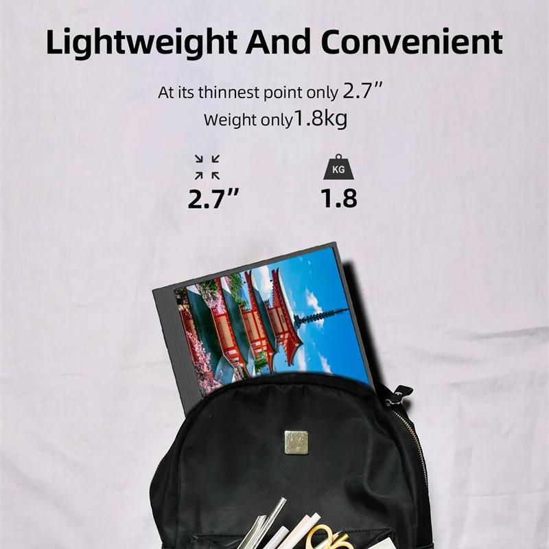 14/15,6-дюймовый портативный монитор с сенсорным экраном 1920*1080 для ноутбука XBox PS4/5 Switch сотовый телефон ПК расширение Mobile Touch Mointor