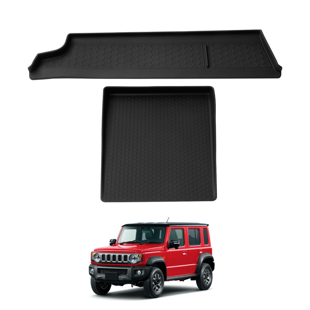 Мозан Коврик для открытой полки пассажирской стороны, коврик для лотка консоли Jimny Nomad, модель JC74W, 2-в-1 + 5-дверный, 2025-наст. время (Защита от царапин)