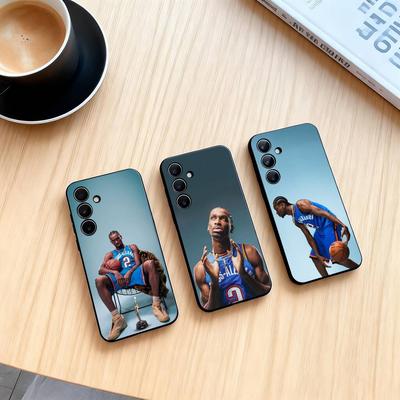 Чехол для телефона Shai Gilgeous-Alexander для Samsung Galaxy A73, A72, A71, A70, A53, A52, A51, Других Мягкий Черный Чехол