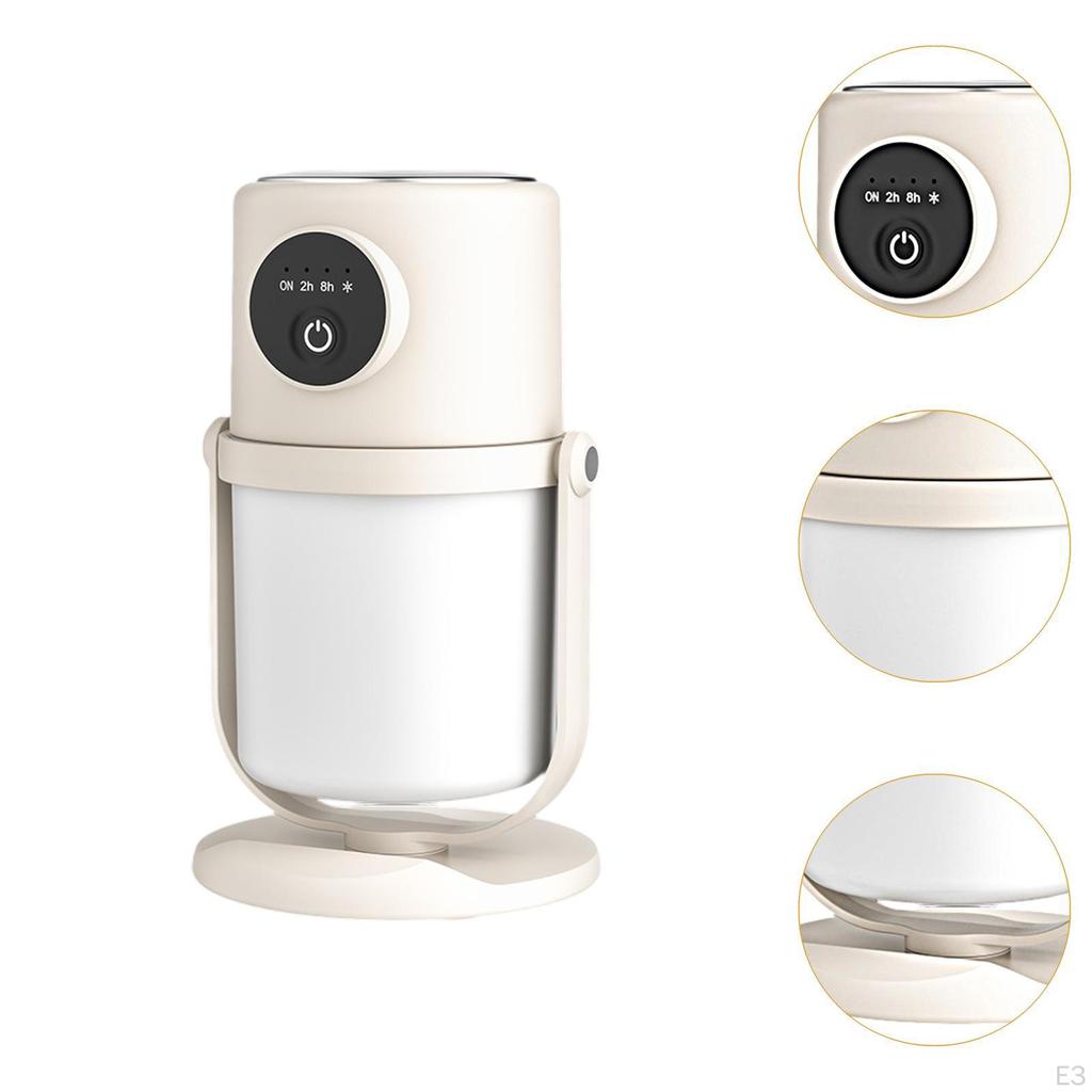 Воздушный диффузор Персональный увлажнитель воздуха Вращающийся дизайн Автомобильный ночник для