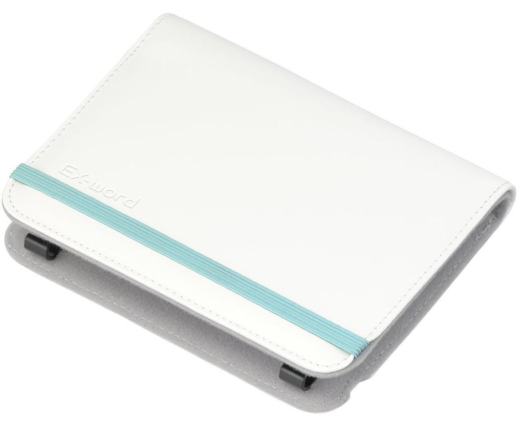 Genuine Casio Electronic Dictionary Book Cover Ex-word Case, Type, White, XD-CC2305WE