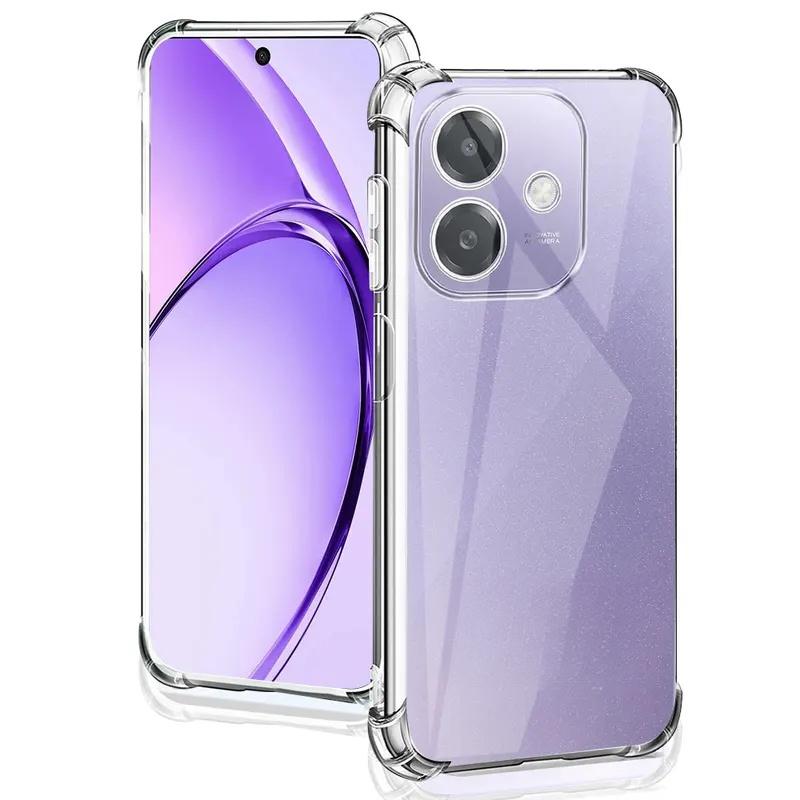 Для OPPO A3 5G 4G A3X A40 A40M A60 5G A 3 Чехол противоударный с подушкой безопасности Чехлы для телефона Прозрачный силиконовый Мягкий чехол Задняя крышка Автомобильный чехол Fundas